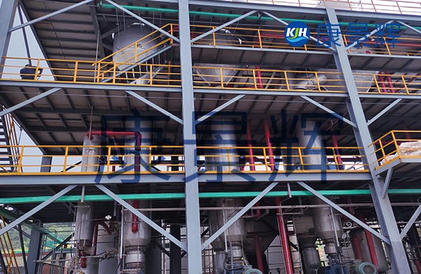 54.5t/h硅酸鈉+氫氧化鈉四效蒸發(fā)濃縮系統(tǒng)